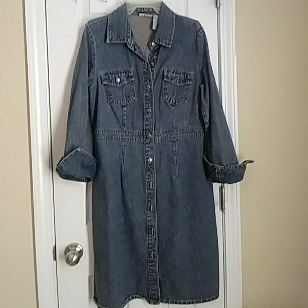 Denim dress